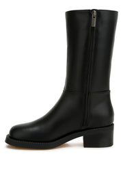 Soora Block Heel Calf Boots