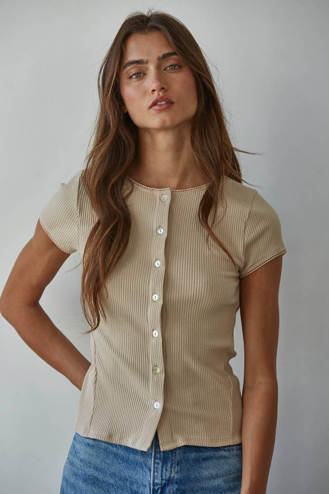 Karolina Button-Up Top