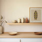 Beige Sea Garden | Surfboard Print