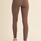 Annie High Waisted Leggings - Coffee Brown