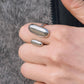 Roxy Modern Silver Open Statement Ring