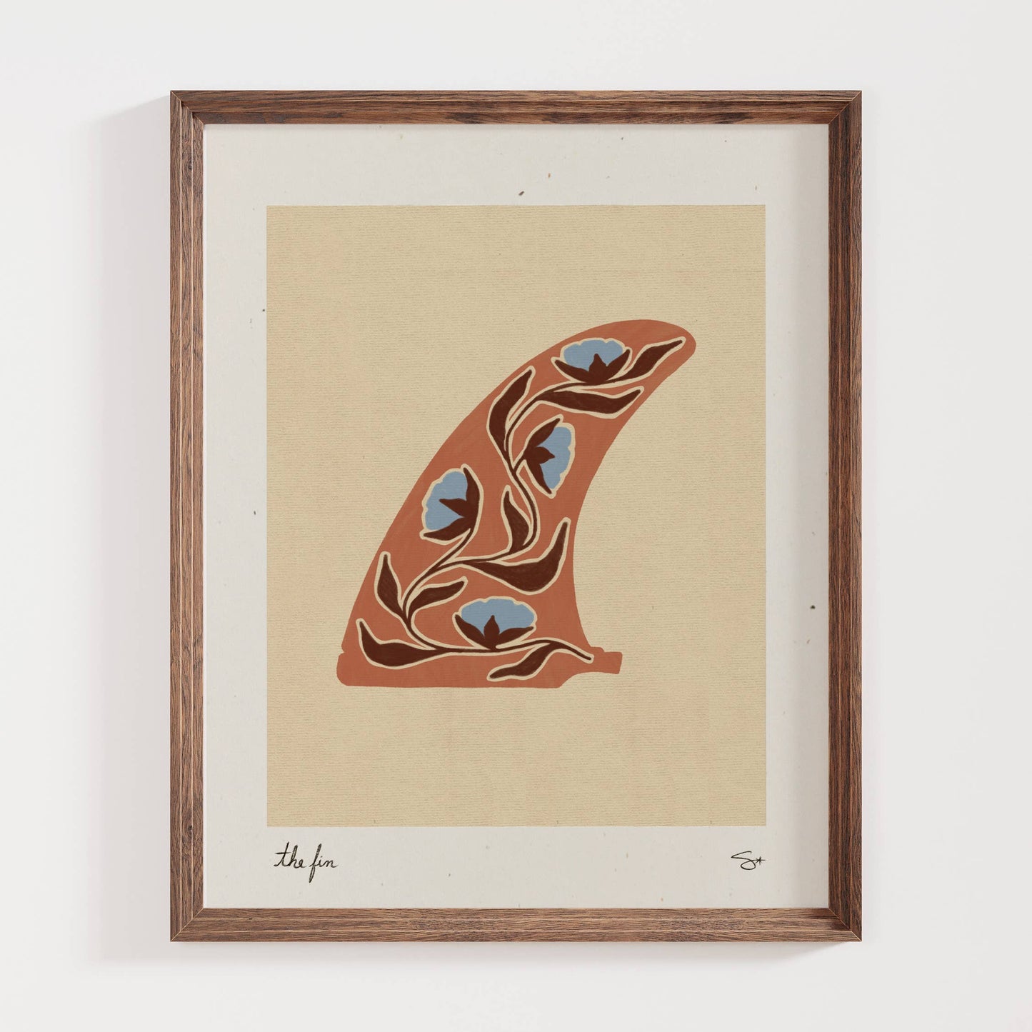 Fin Garden 2 | Surf Inspired Print
