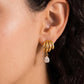 Dovely 18K Gold Non-Tarnish Classic CZ Drop Earrings