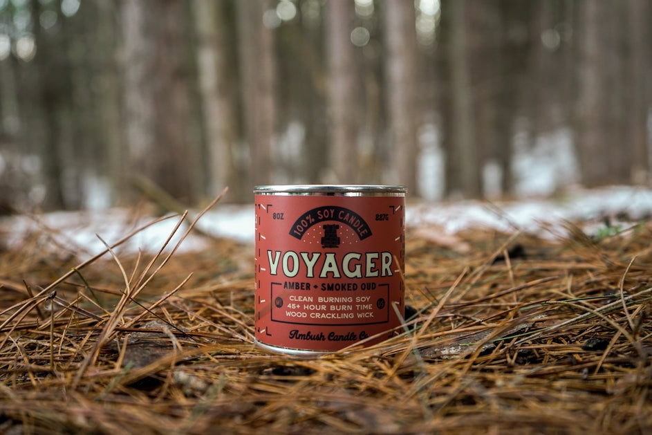 Voyager | Amber + Smoked Oud 8oz Candle