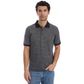 Owen Jacquard Short Sleeve Ribbed Polo - Black