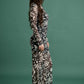 Noir Illusion Mesh Maxi Dress