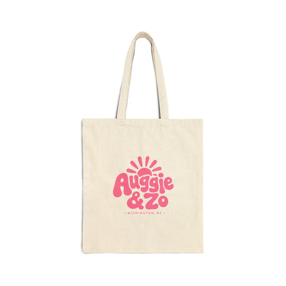 Auggie & Zo Retro Babe Logo Canvas Tote