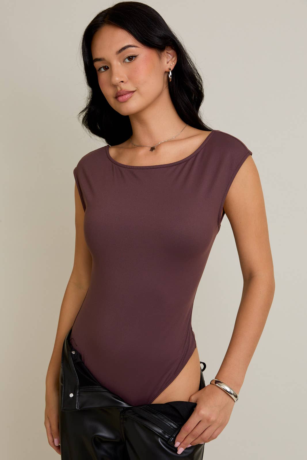 Jenny Cap Sleeve Bodysuit