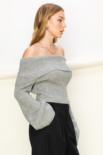 Tabitha Off-Shoulder Sweater