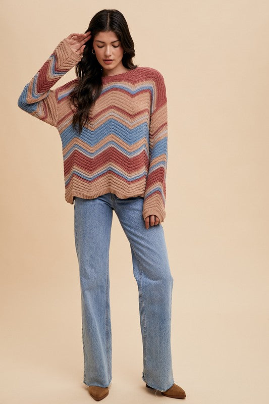 Tillie Zig-Zag Sweater