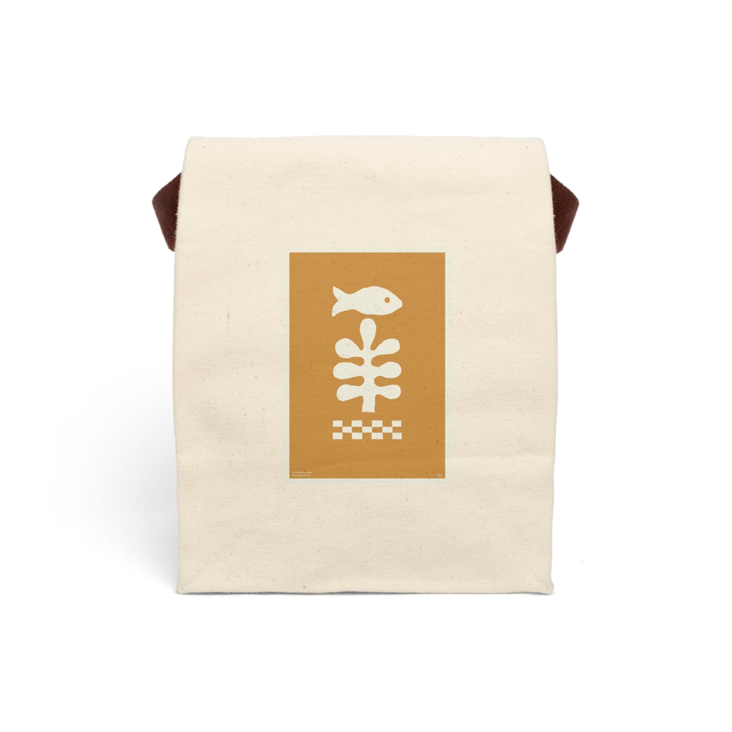 Fish Sticks Canvas Lunch Bag