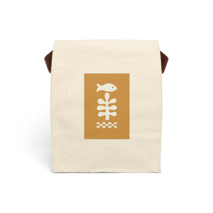 Fish Sticks Canvas Lunch Bag
