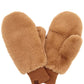 C.C Faux Fur Mittens with Shepherd Lining