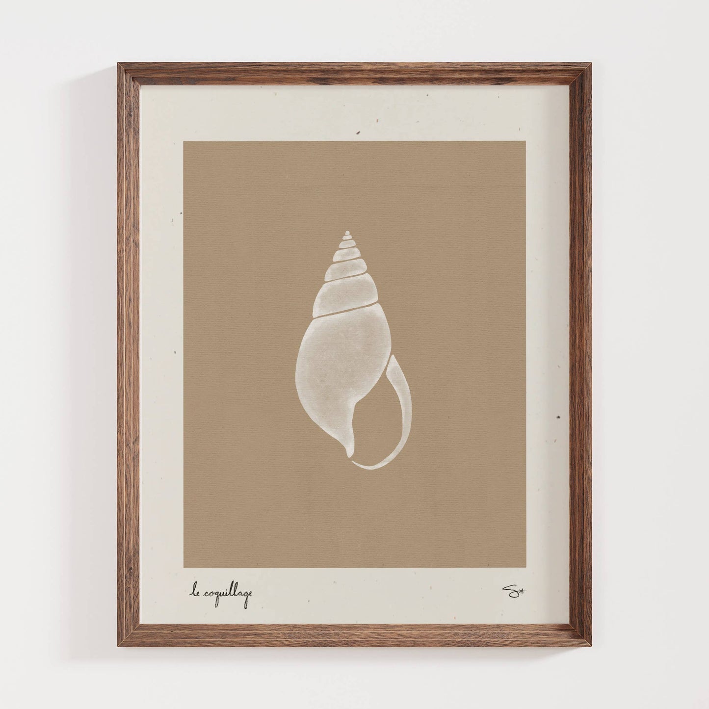 Sea Shell 2 | Seashell Art Print