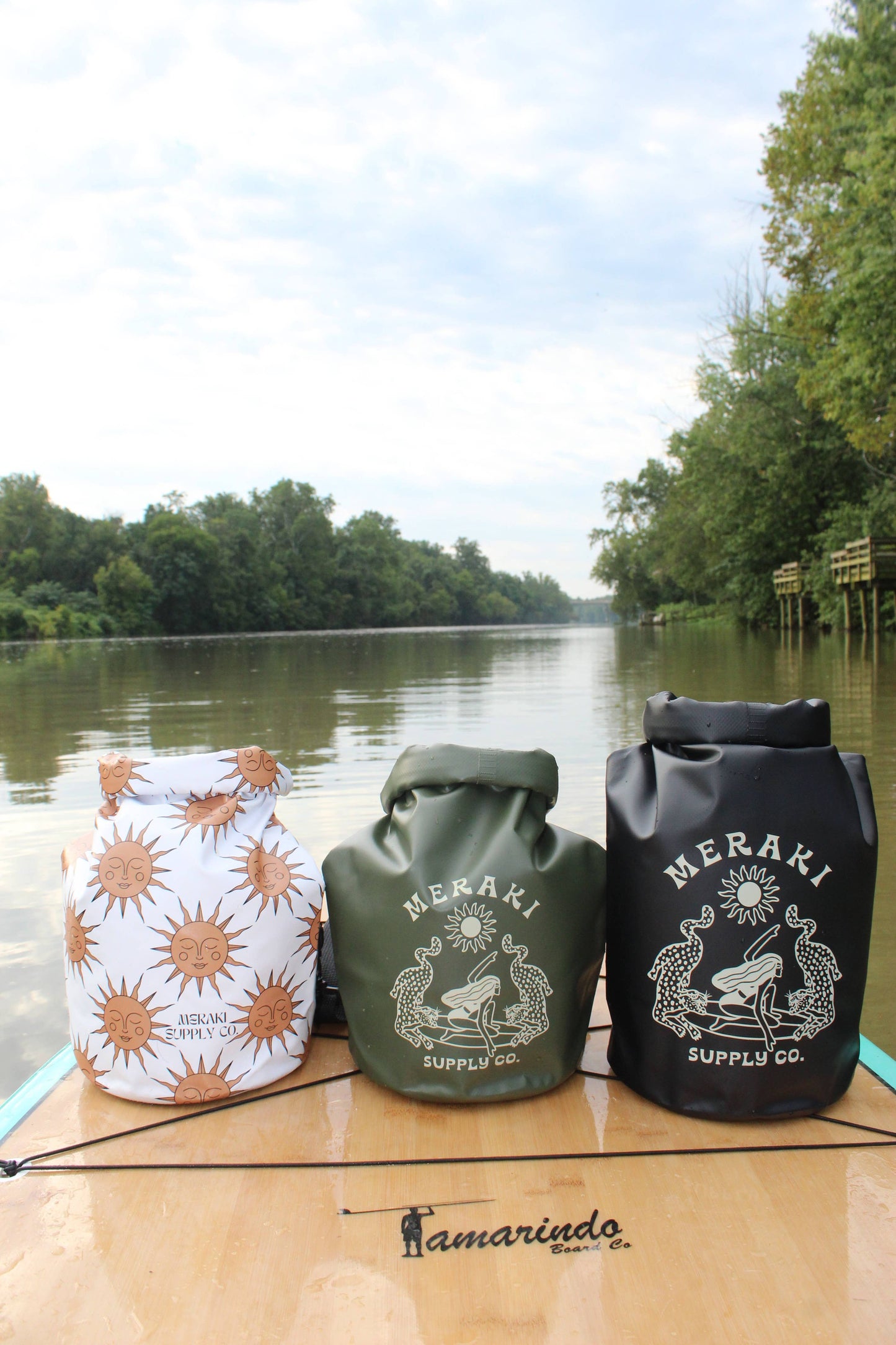 Jungle Dreams Olive Dry Bag