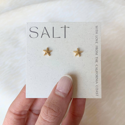 Starfish Studs - Gold
