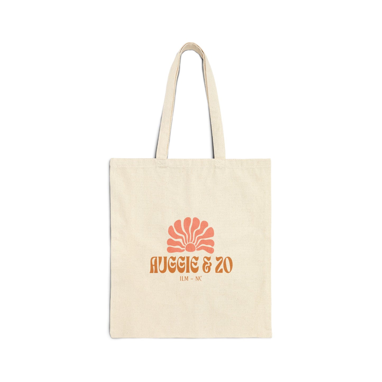 Retro Sun 'Auggie & Zo' Canvas Tote