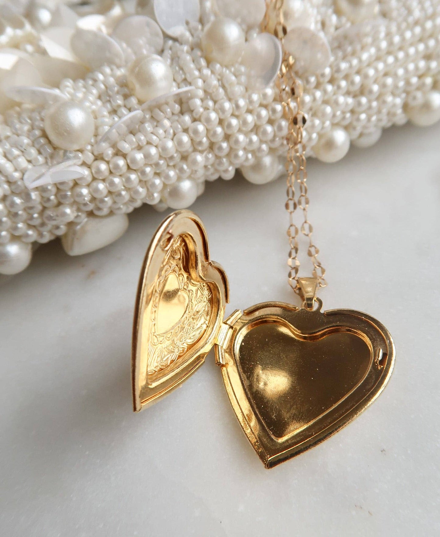 The Heart Remembers Locket Necklace