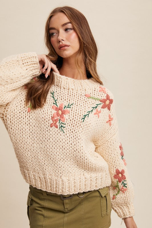 Harlow Floral Sweater