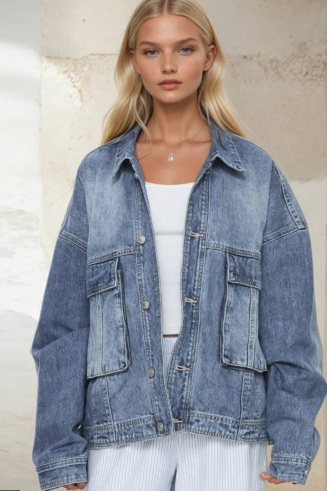 Sedona Oversized BF Denim Jacket