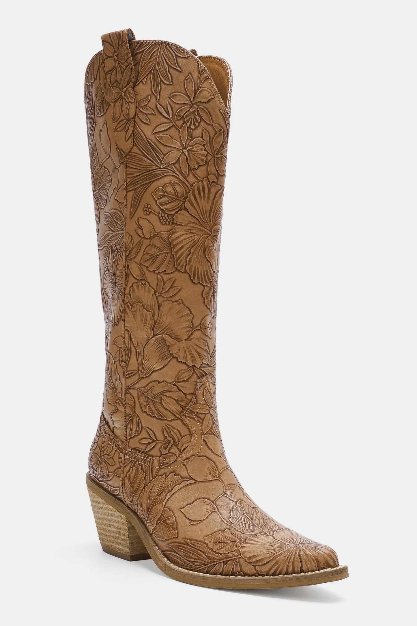 Billings Embossed Floral Boots