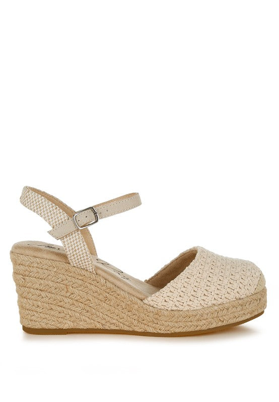 Sandales espadrilles en raphia Lathan