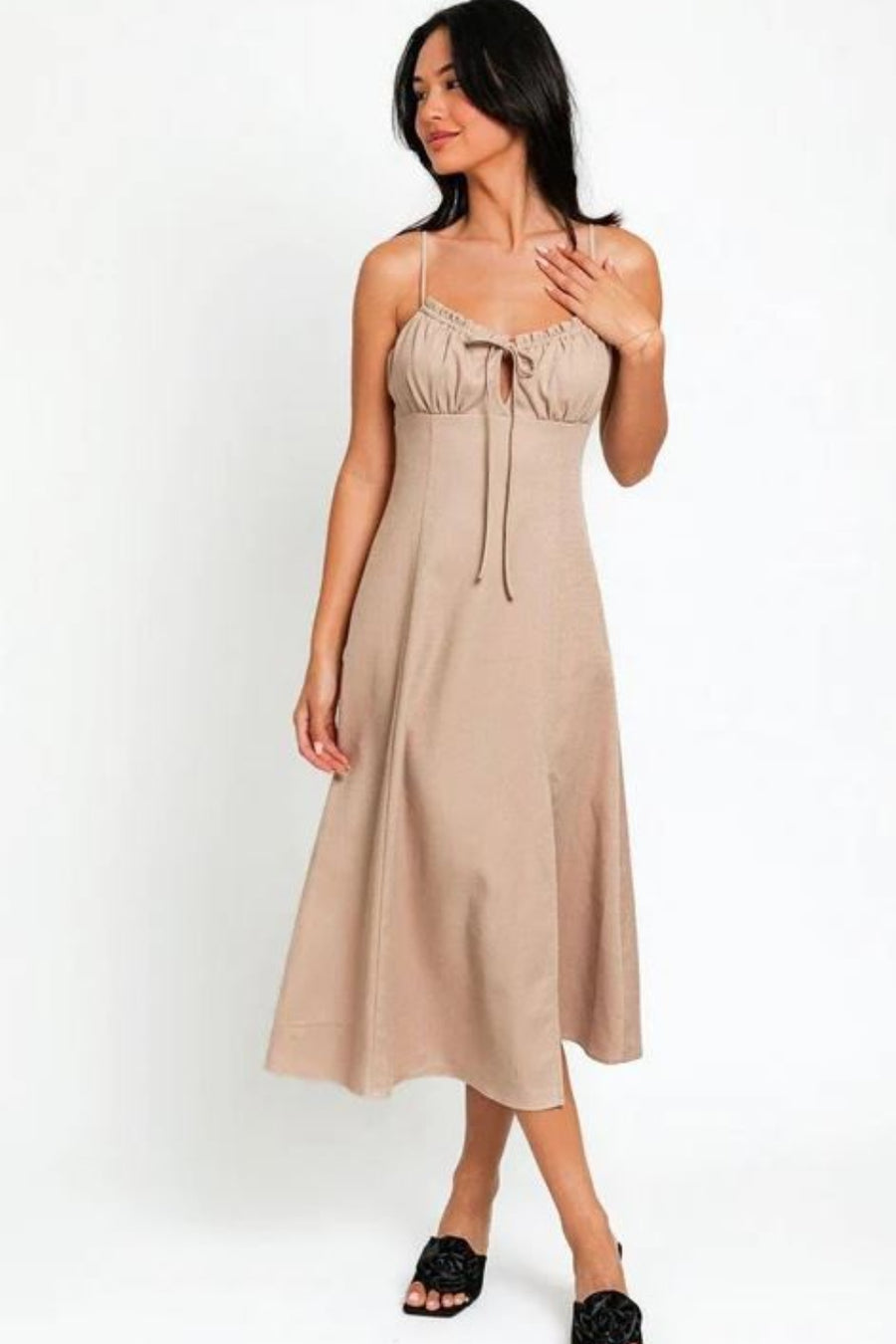 Vestido midi Whisk Away