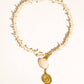 Island 18K Gold Non-Tarnish Boho Shell Charm Necklace