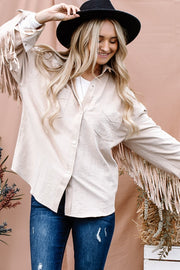 Deanna Fringe Shacket