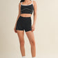 Jaymes Contrast Contour Top