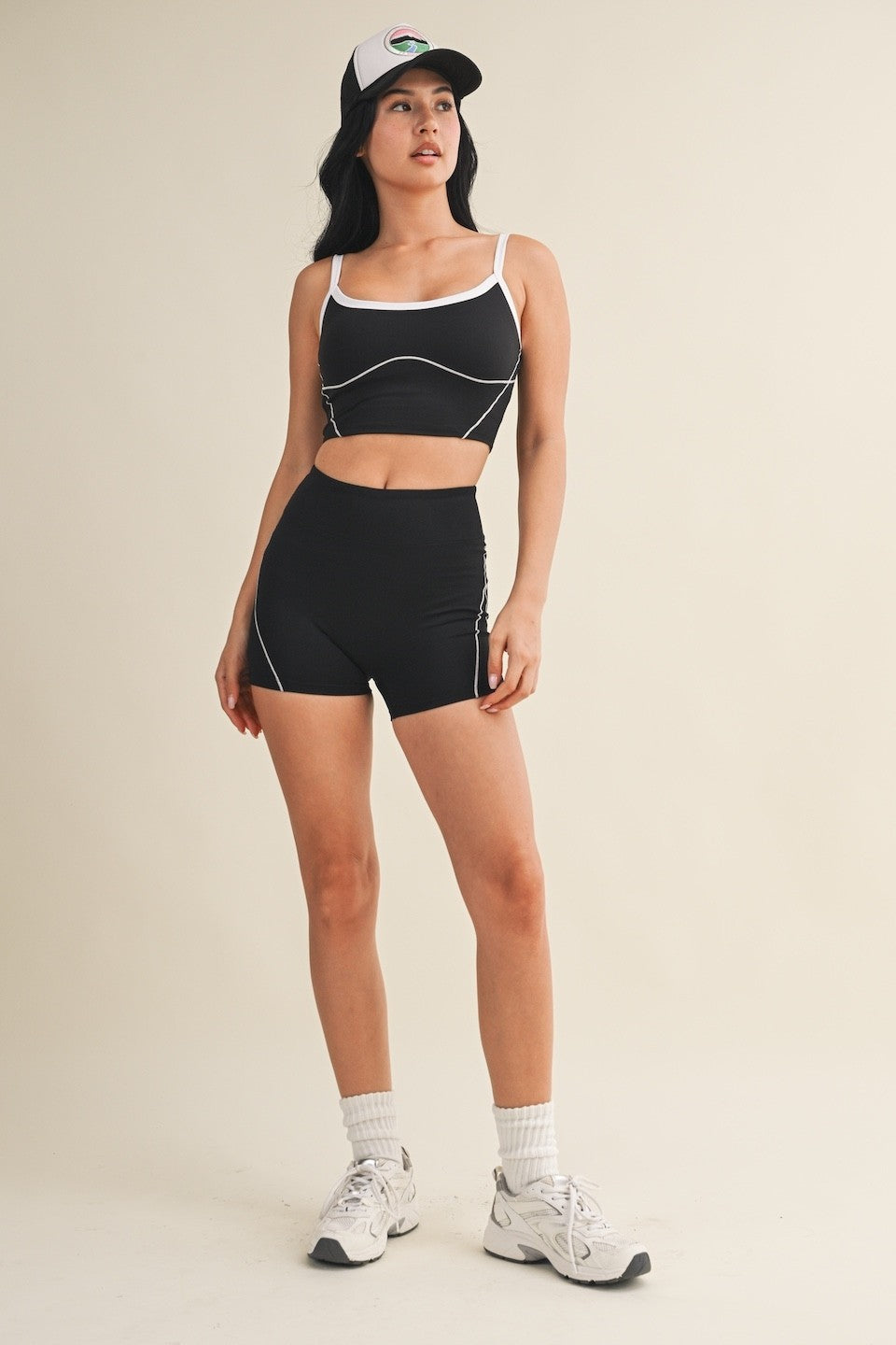 Jaymes Contrast Contour Top