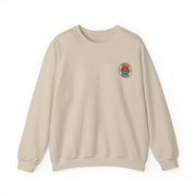 Sudadera de cuello redondo con logotipo circular de Beach Club 