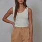 Kasey Seamless Reverse U-V Neck Tank
