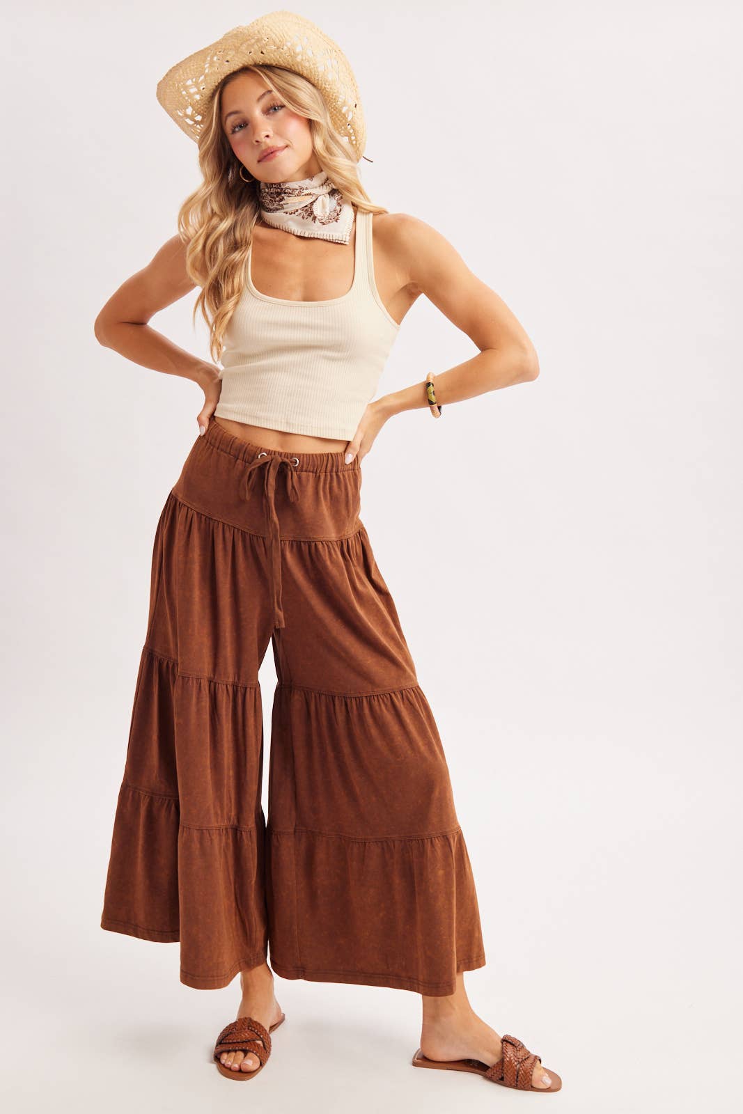 Raye Boho Cropped Pants