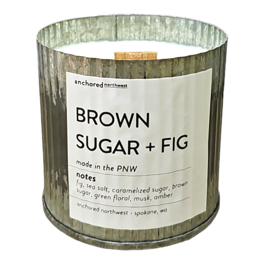 Brown Sugar + Fig Rustic Candle