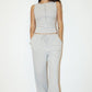 Emmy Striped Button-Front Tank Top
