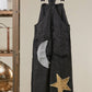 Moon and Stars Patchwork Overalls