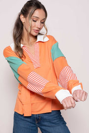 Manteo Color Block Top