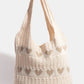 Heart Crochet Tote Bag