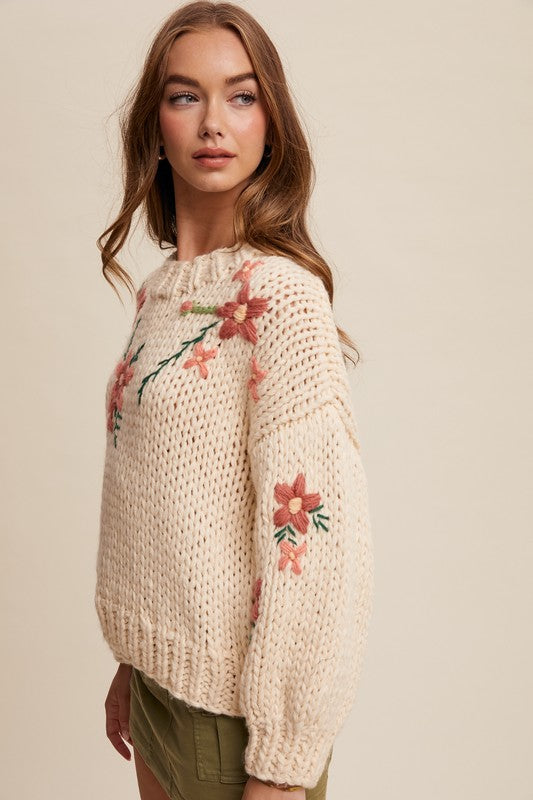 Harlow Floral Sweater