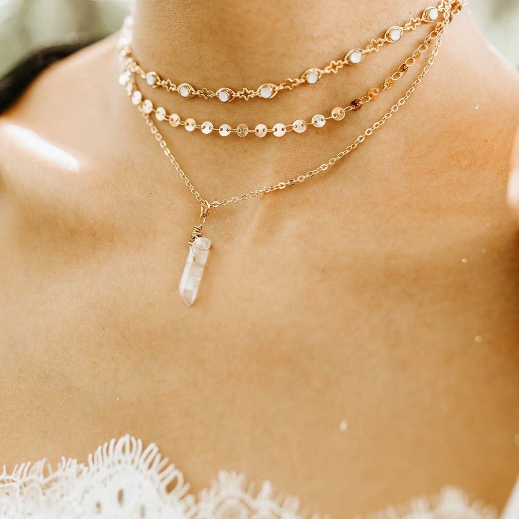 Dark Nights Bright Stars Necklace