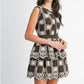 Jordan Embroidered Mini Dress