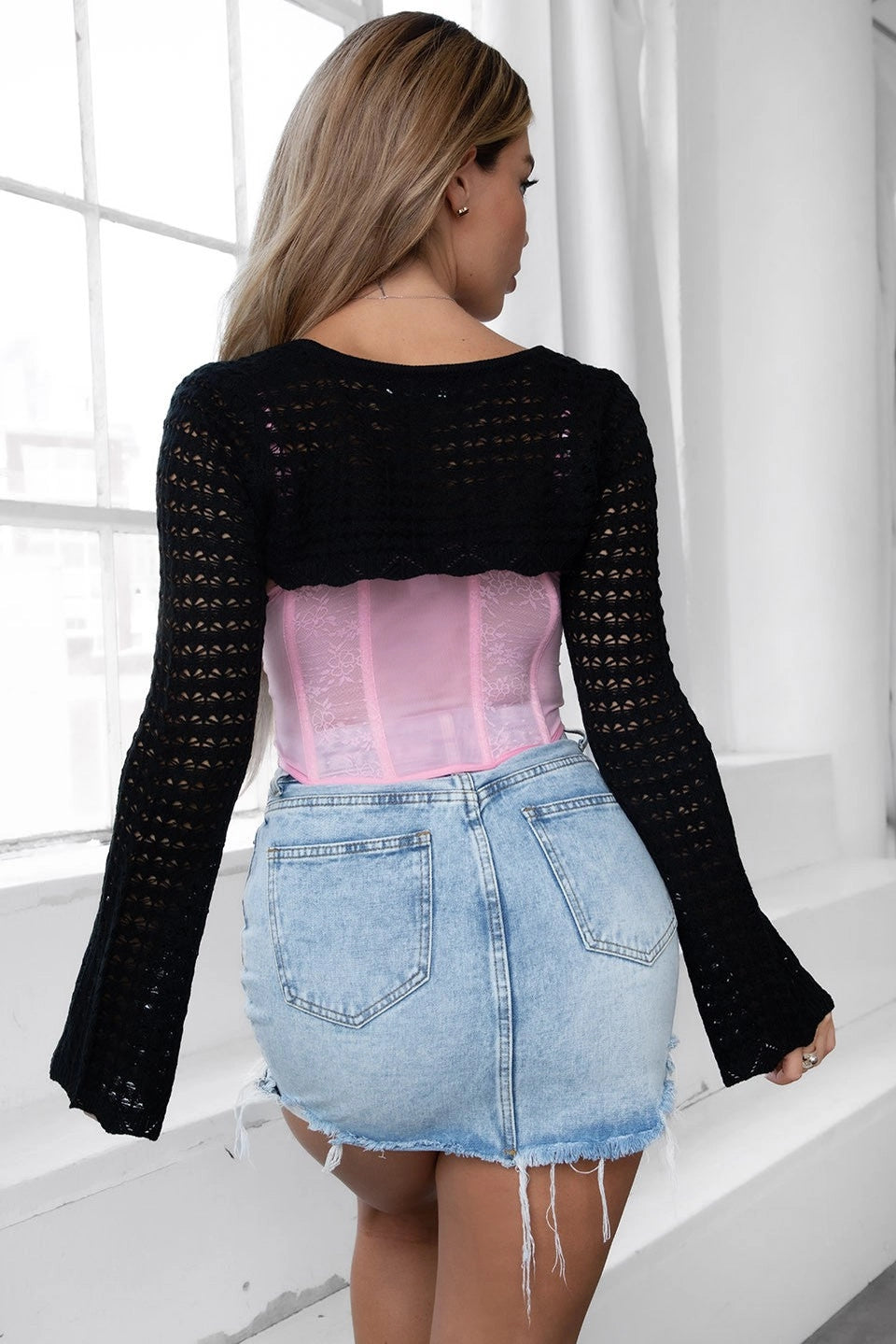 Natasha Knit Bolero Cardigan