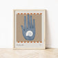 The Beachcomber | Coastal Art Print