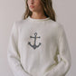 Coastal Anchor Knit Sweater
