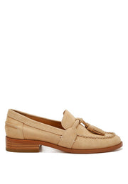 Rhone Tassels Detail Suede Loafers