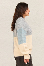 Cindy Color Block Sweater