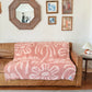 Hanalei Plush Throw - Island Blush