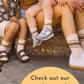 Baby/Toddler Half-Crew Socks 2-Pack, Chill Pill Stripe Set