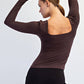 First Light Recycled Blend Long Sleeve Top